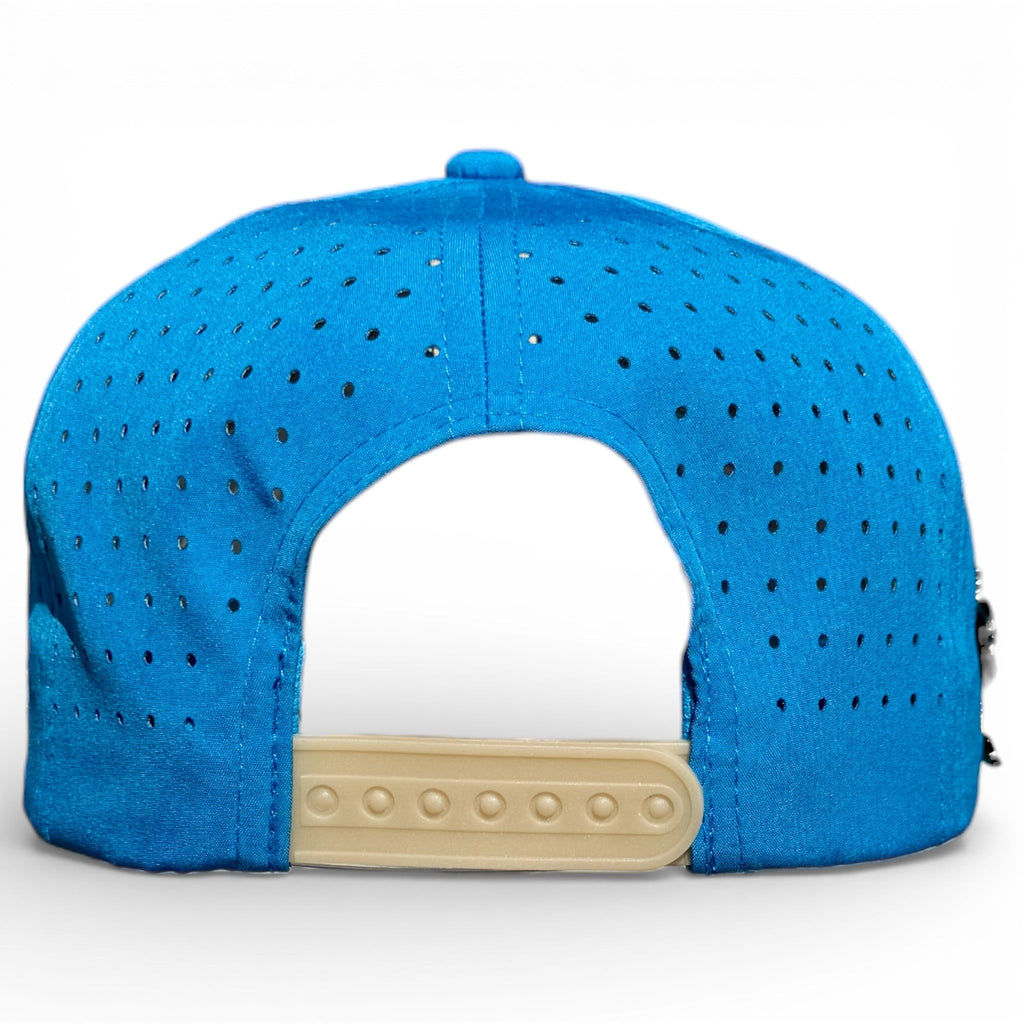 Fairway Palms Golf Hat | Snapback Cap | Built - in Magnetic Ball Marker Holder + Marker Included | Adjustable | One Size - Black Girl Golf