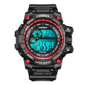 Fashion Luminous Children Watches For Boys Waterproof Electronic Silicone Strap Watch Fashion Sport Led Digital Wrist Watch Kids Sports Watch Waterproof Boys Multi-Function Digital Wristwatch - Black Girl Golf