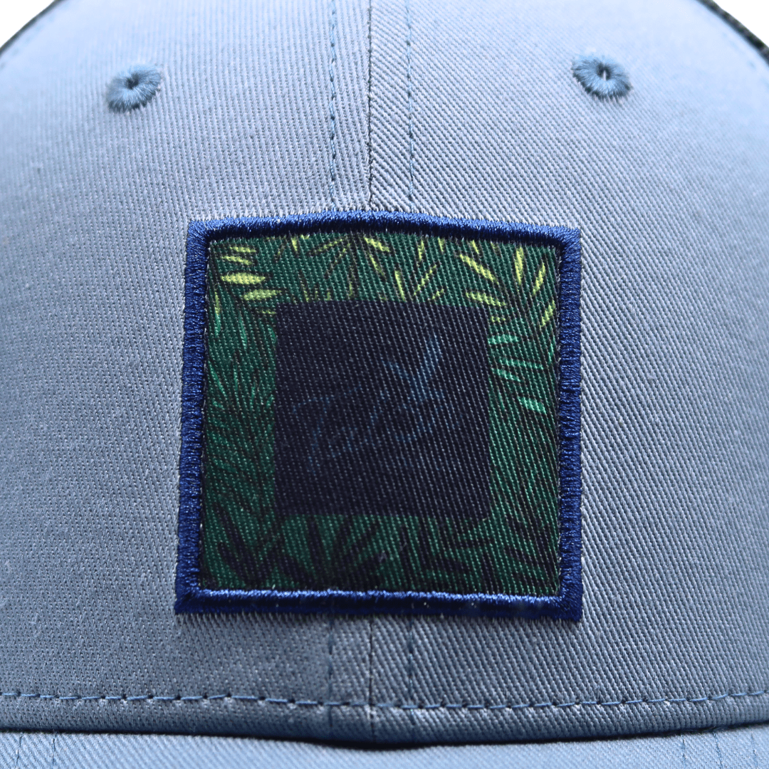 Fern Blue Trucker Hat - Black Girl Golf