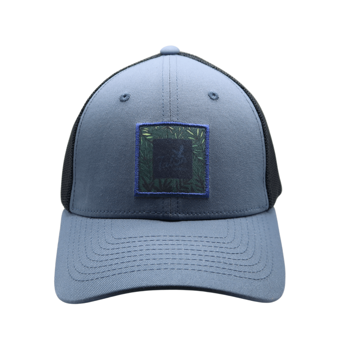 Fern Blue Trucker Hat - Black Girl Golf