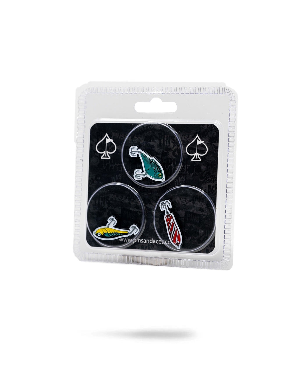 Fishing Lures Ball Markers - 3 Pack - Black Girl Golf