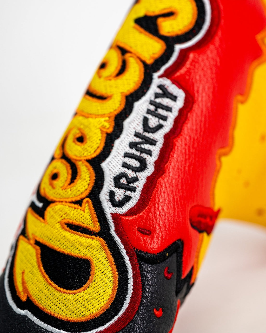 Flamin' Hot Cheaters - Blade Putter Cover - Black Girl Golf