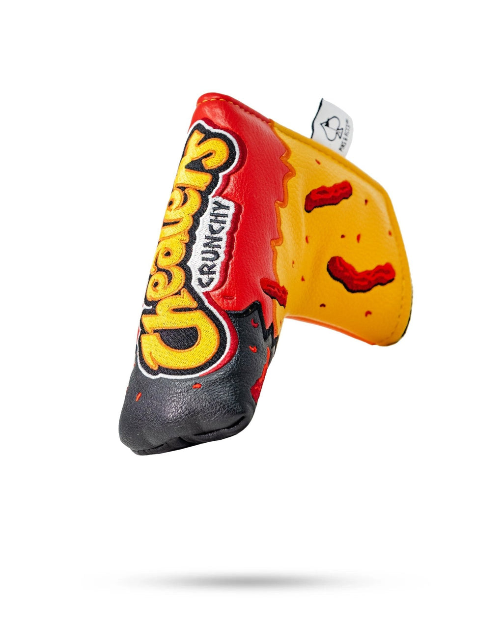 Flamin' Hot Cheaters - Blade Putter Cover - Black Girl Golf