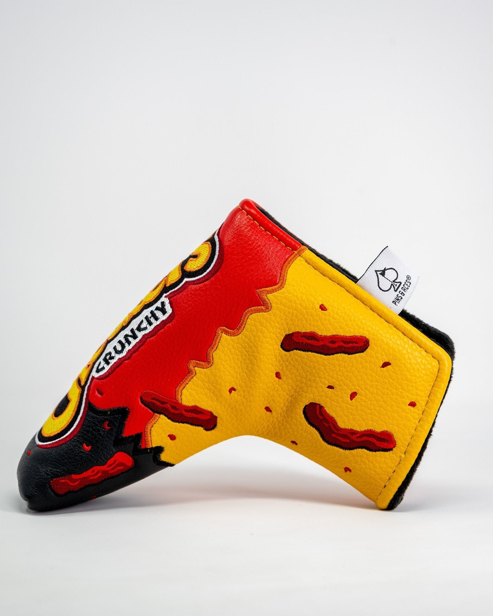 Flamin' Hot Cheaters - Blade Putter Cover - Black Girl Golf