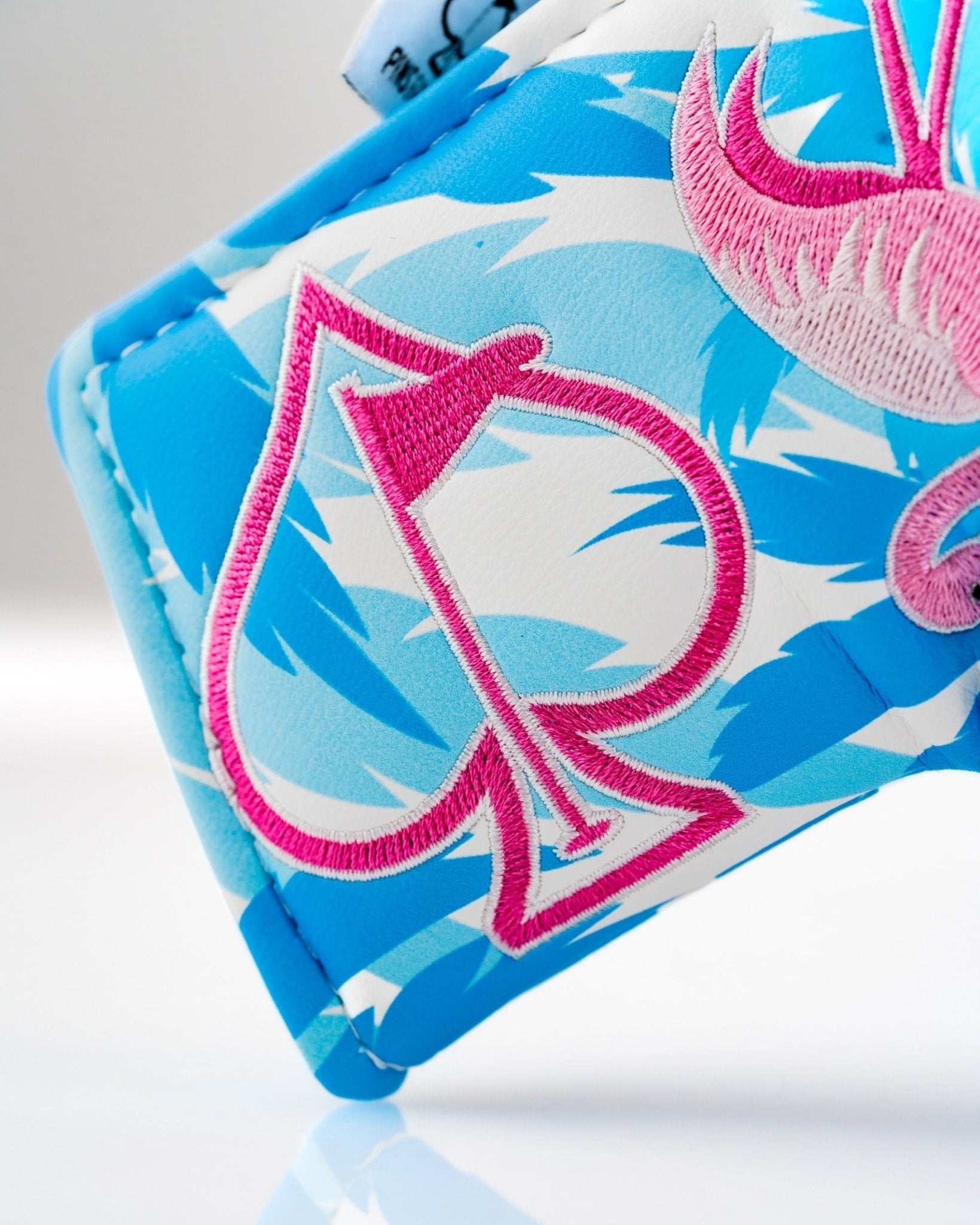 Flamingo Flock - Blade Putter Cover - Black Girl Golf