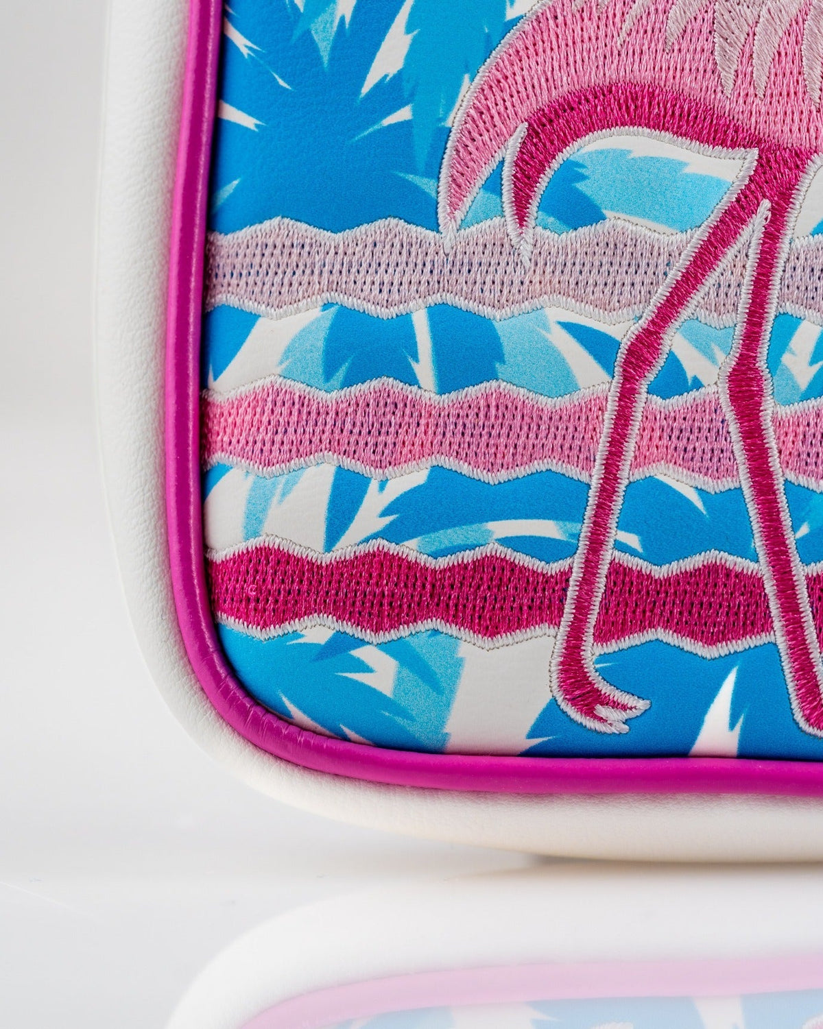 Flamingo Flock - Mallet Putter Cover - Black Girl Golf