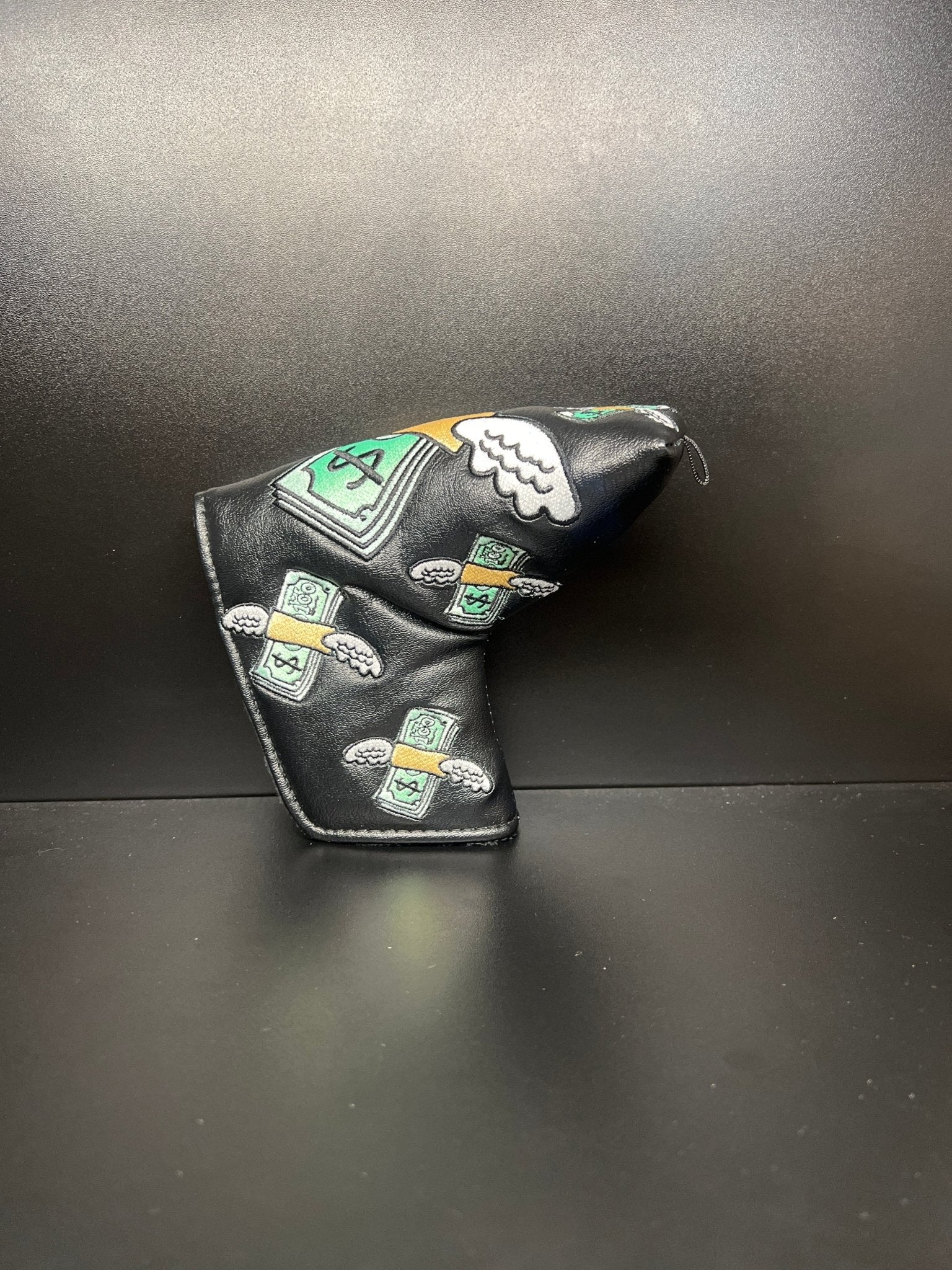 Flying Money Headcover - Black Girl Golf
