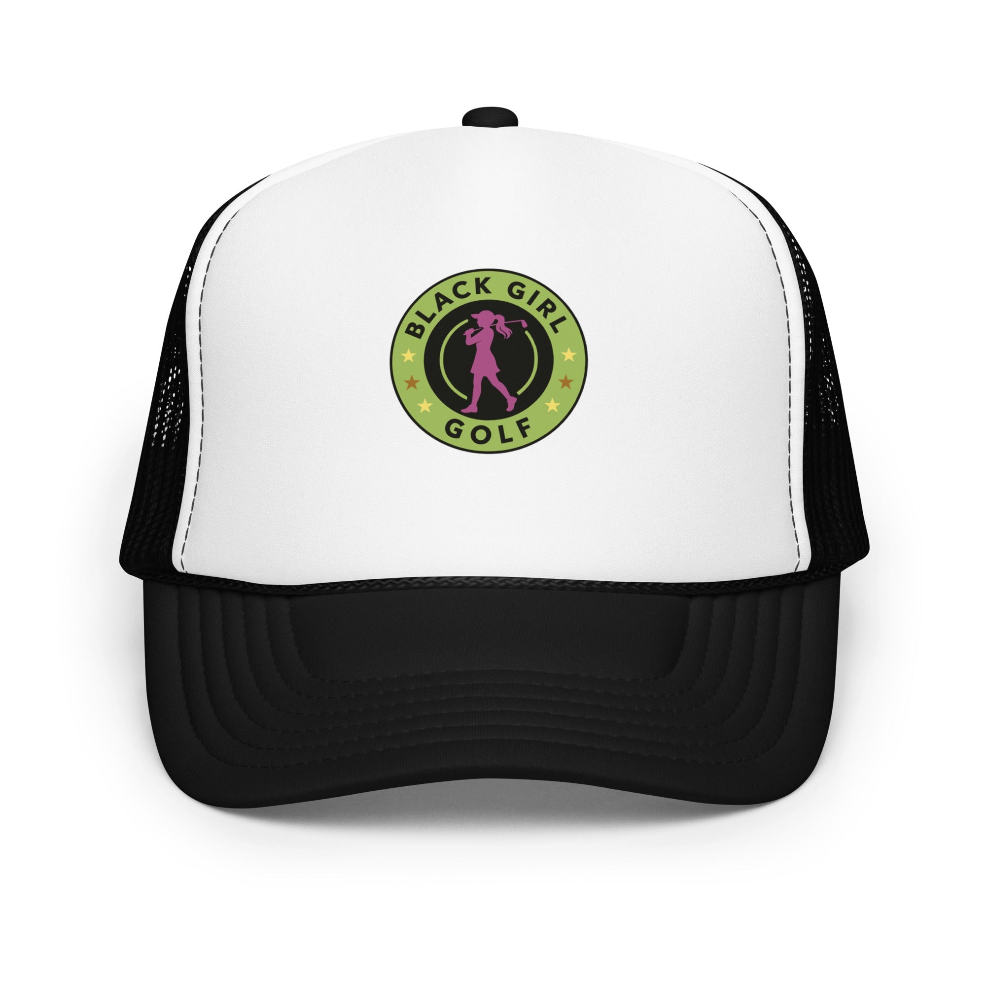 Foam trucker hat - Black Girl Golf