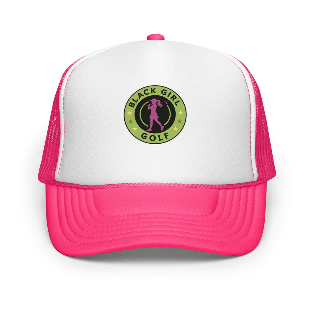 Foam trucker hat - Black Girl Golf