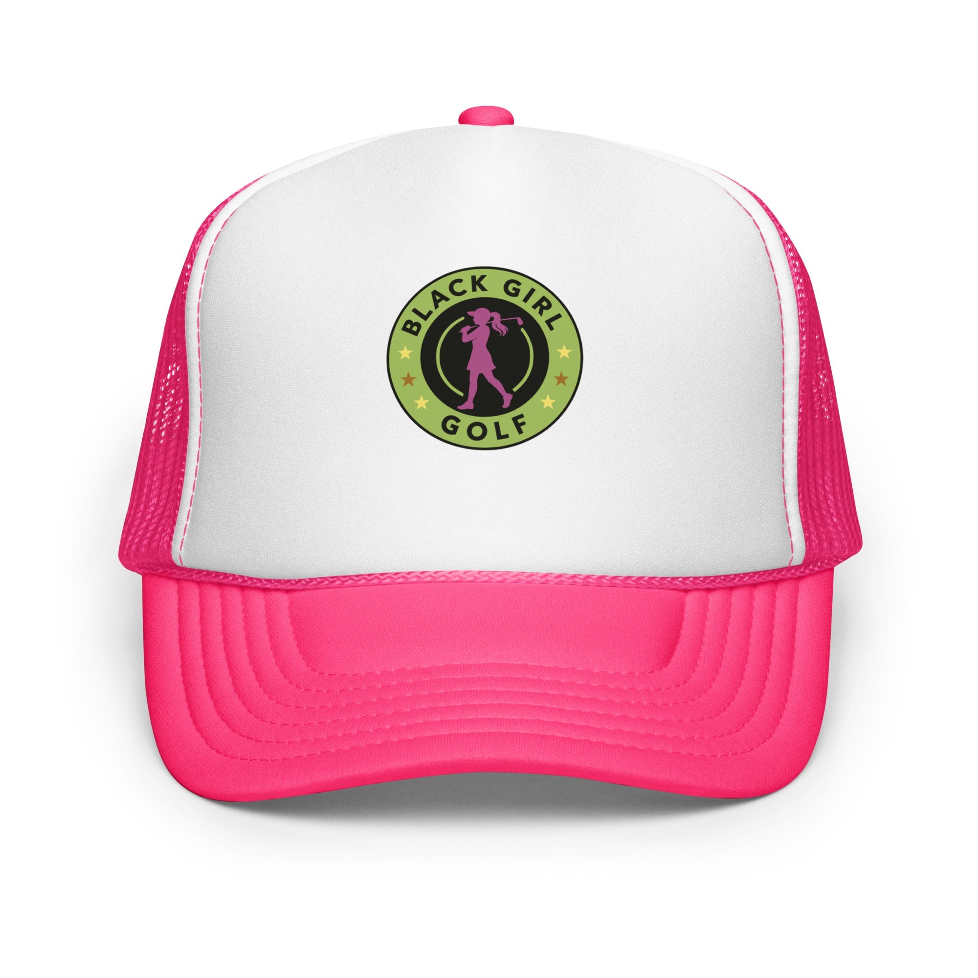 Foam trucker hat - Black Girl Golf