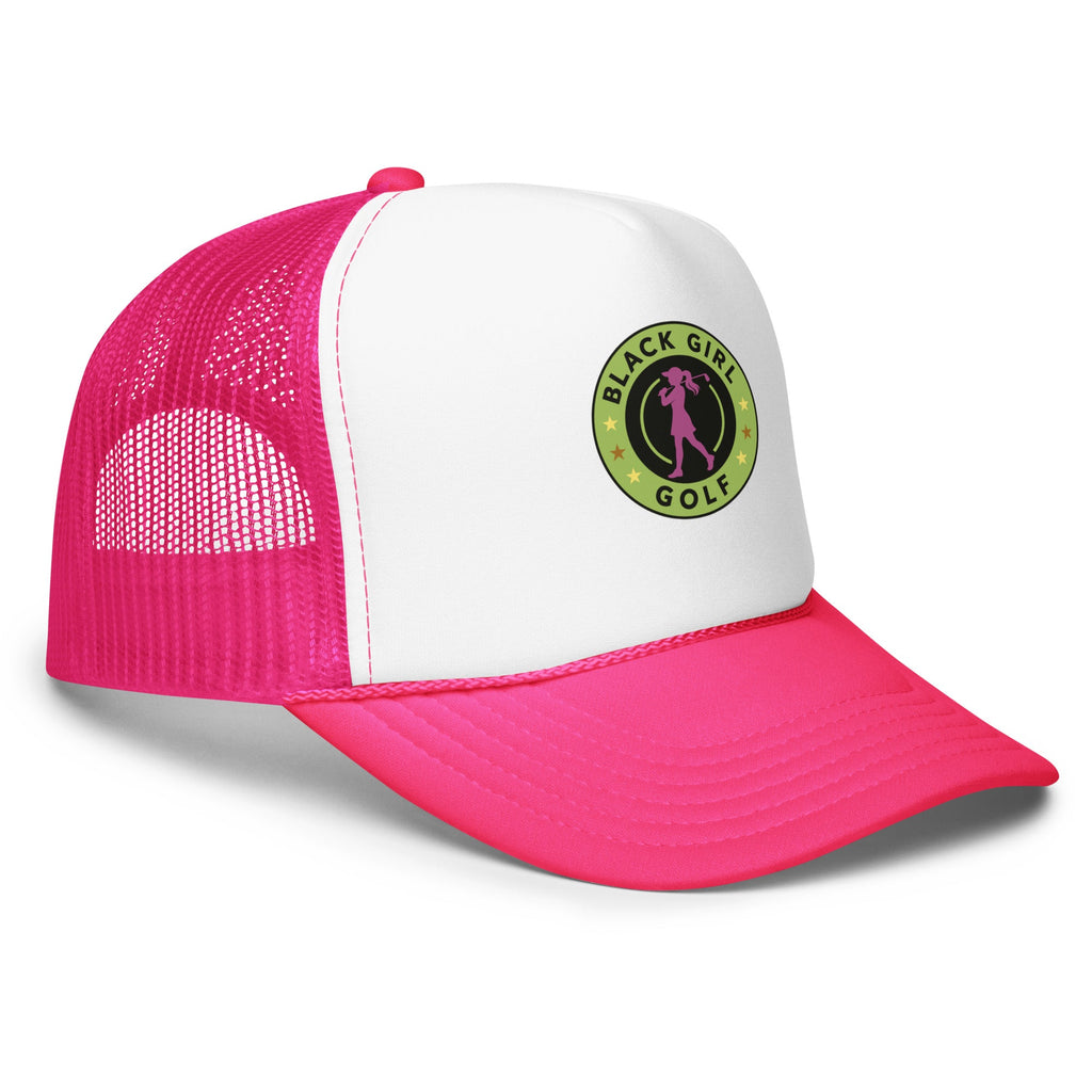 Foam trucker hat - Black Girl Golf
