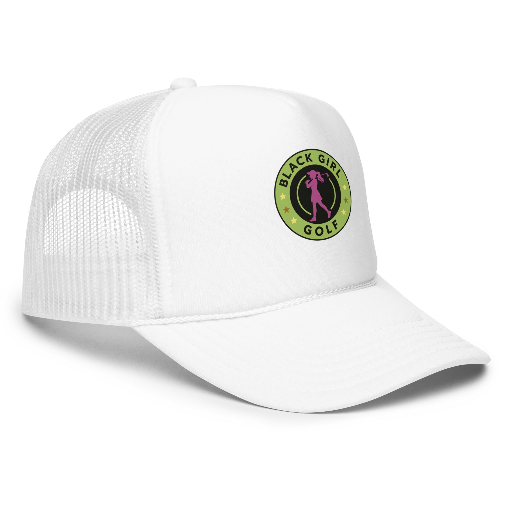 Foam trucker hat - Black Girl Golf