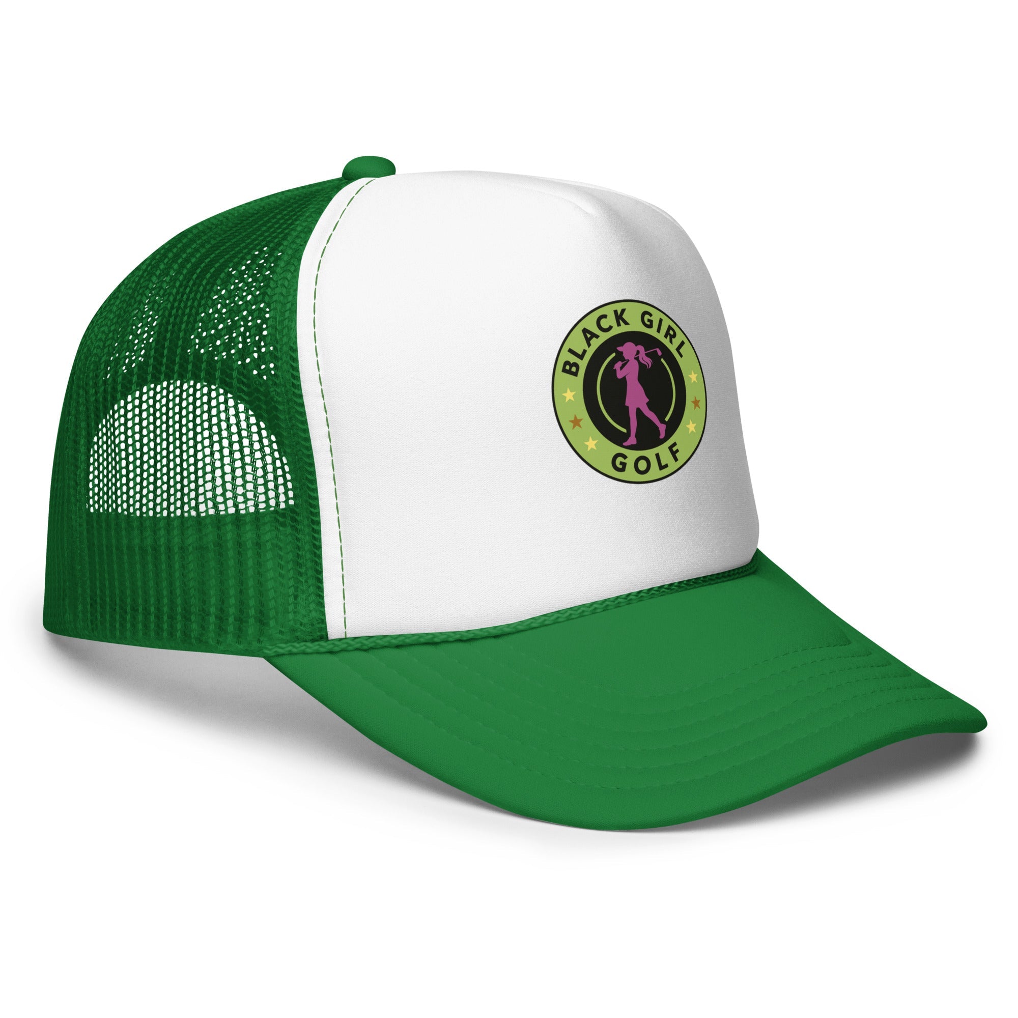 Foam trucker hat - Black Girl Golf