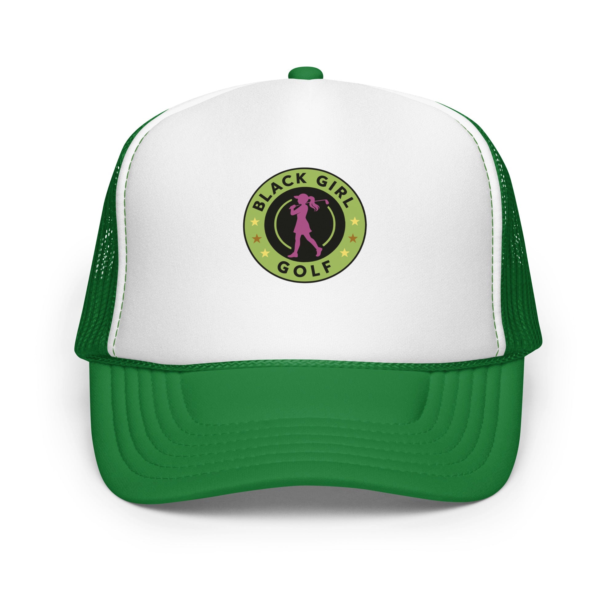 Foam trucker hat - Black Girl Golf