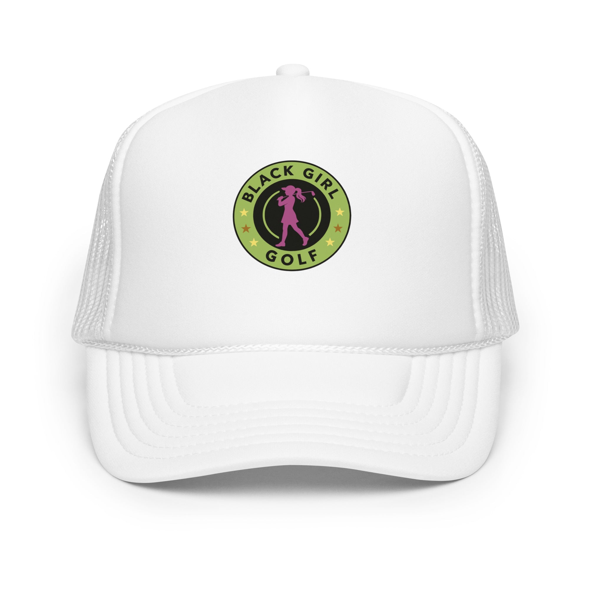 Foam trucker hat - Black Girl Golf