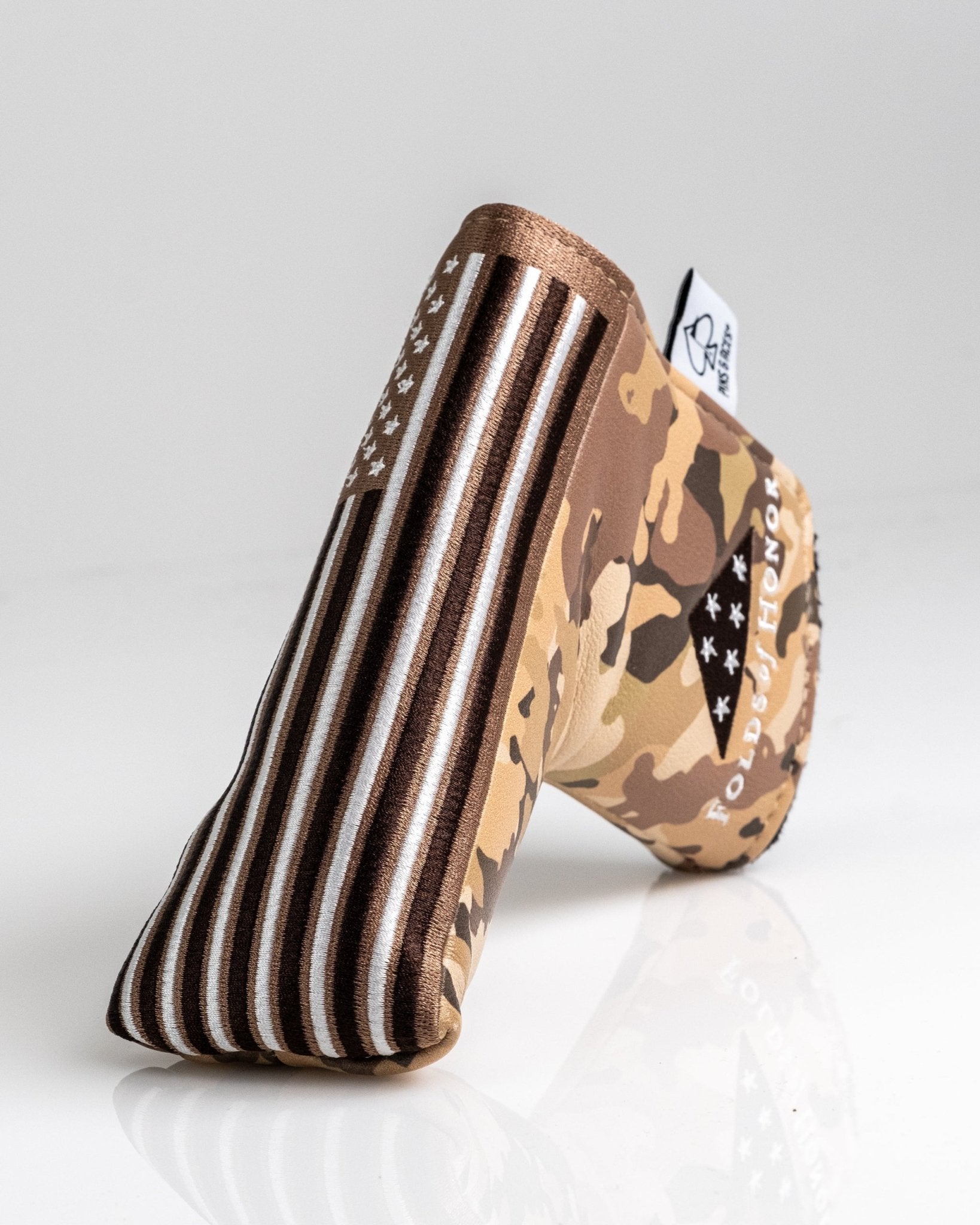 Folds of Honor 2.0 - Blade Putter Cover - Black Girl Golf
