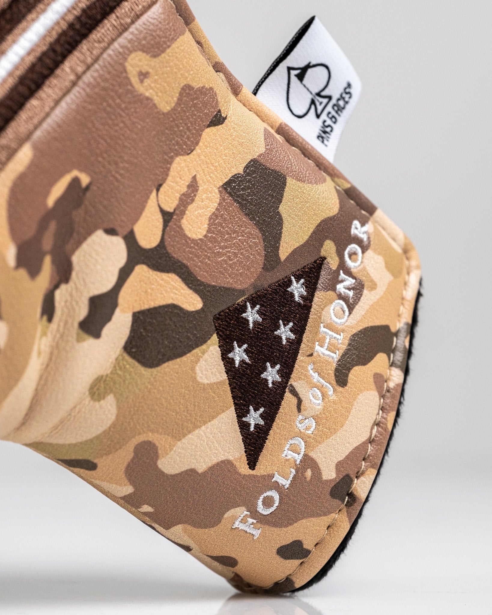 Folds of Honor 2.0 - Blade Putter Cover - Black Girl Golf