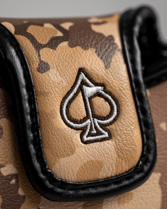 Folds of Honor 2.0 - Mallet Putter Cover - Black Girl Golf