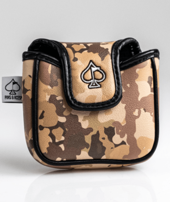 Folds of Honor 2.0 - Mallet Putter Cover - Black Girl Golf