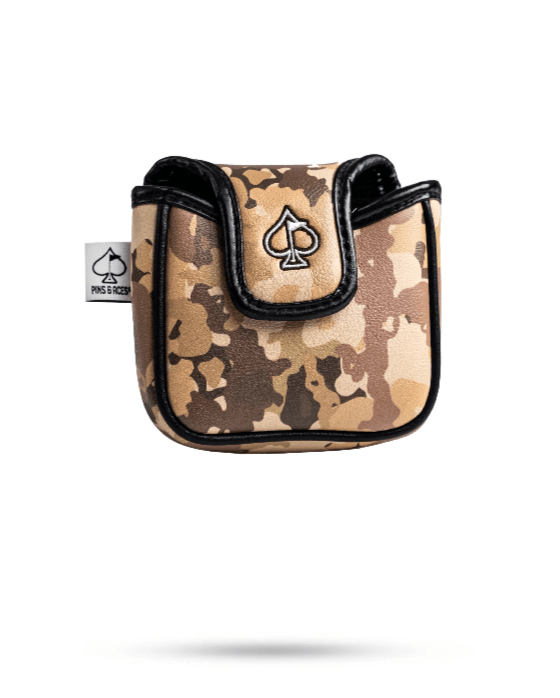 Folds of Honor 2.0 - Mallet Putter Cover - Black Girl Golf