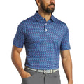 FootJoy Fireworks Lisle Golf Polo - Black Girl Golf