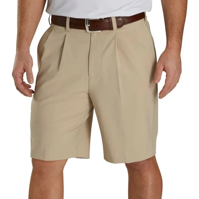 FootJoy Mens Pleated Golf Shorts - Black Girl Golf
