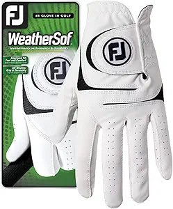 FootJoy Men's WeatherSof Golf Glove - Black Girl Golf