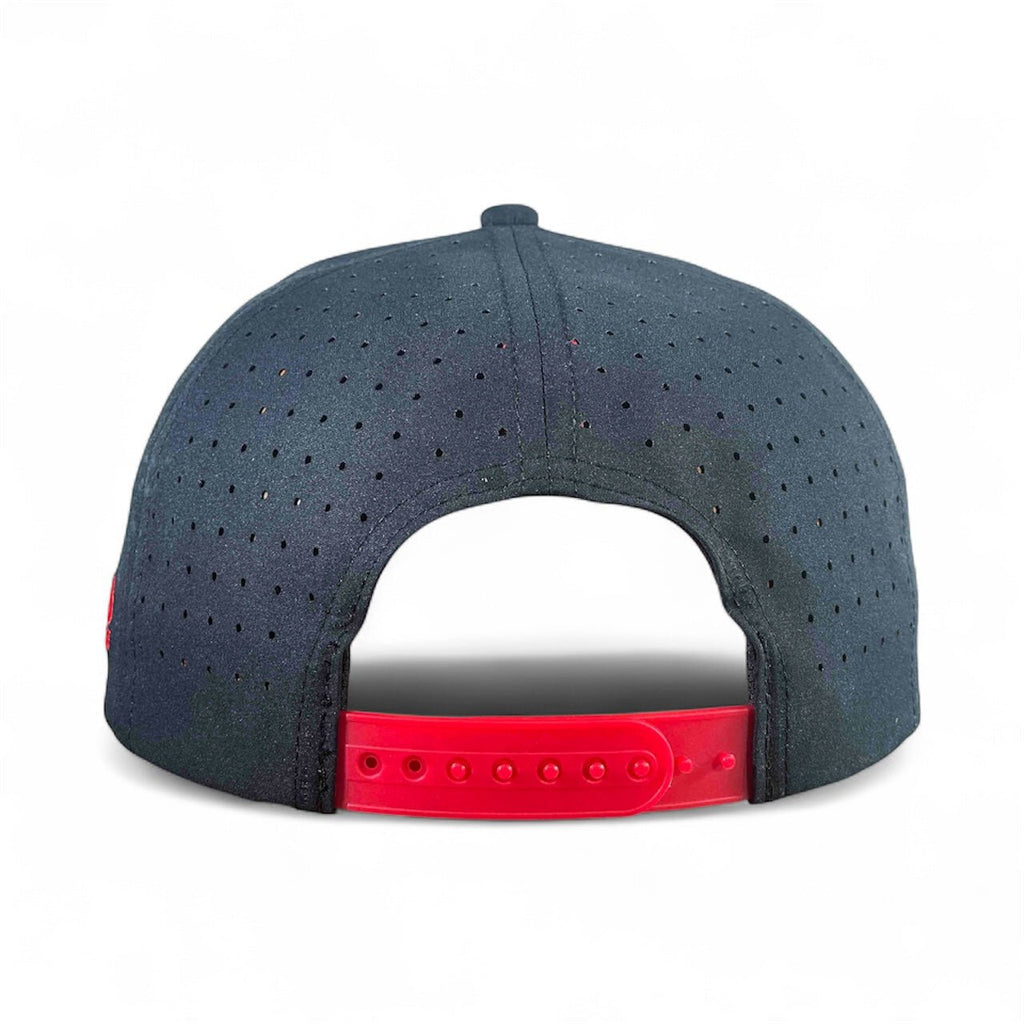 Free Golf Balls Van Golf Hat | Snapback Cap | Built - in Magnetic Ball Marker Holder + Marker Included | Free Golf Balls Van | Adjustable Black - Black Girl Golf