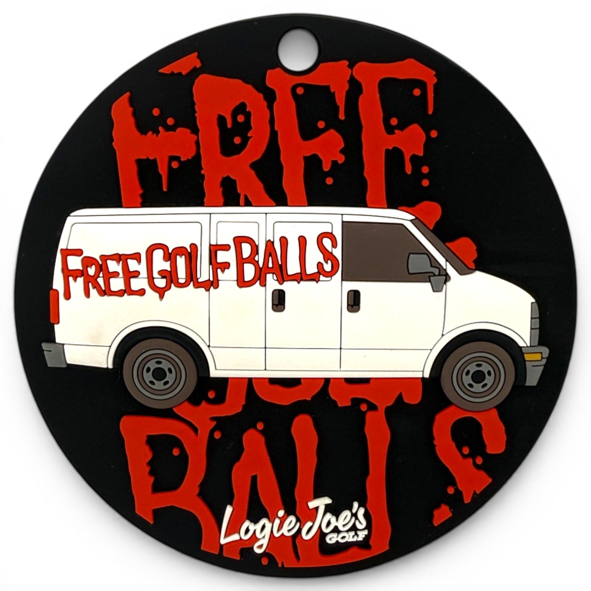 Free Golf Balls Van Golf Putting Disc | Indoor Practice Marker | Portable Golf Training Aid - Black Girl Golf