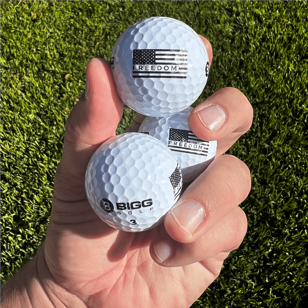 FREEDOM - Custom Golf Balls - Black Girl Golf