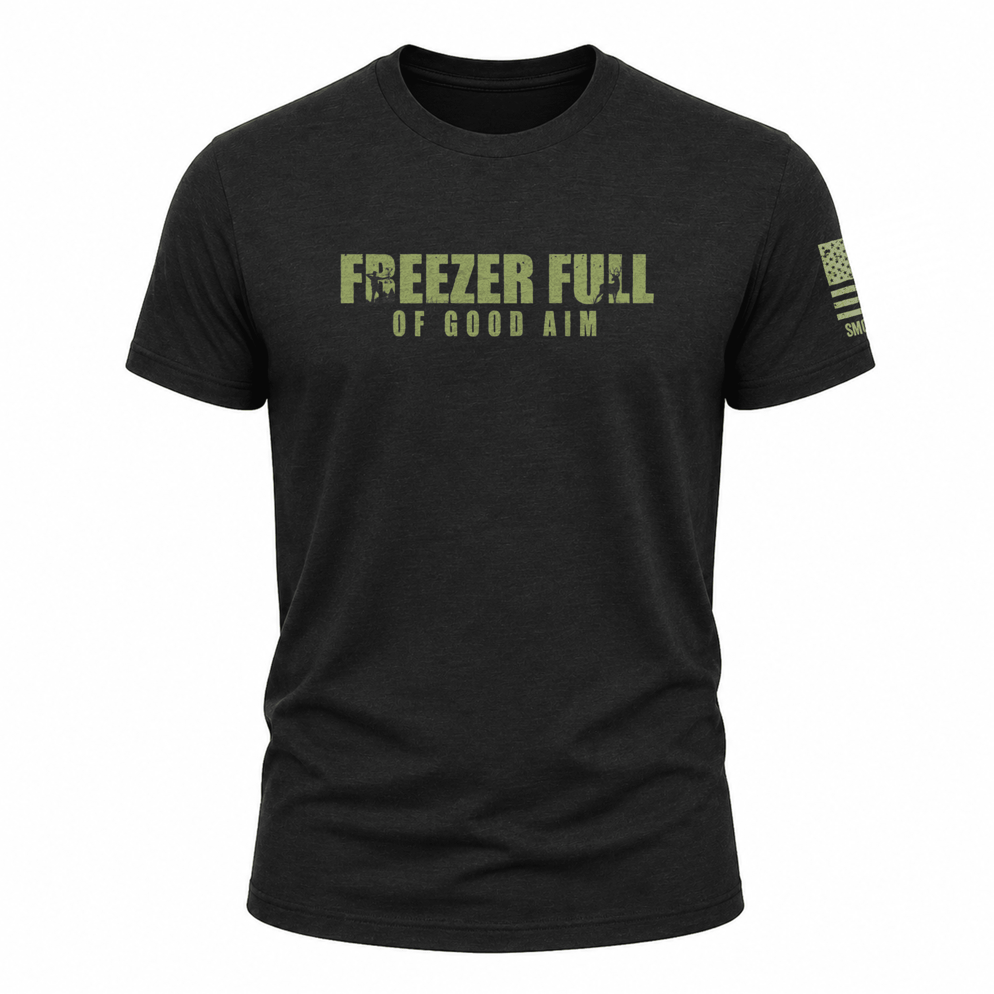 "Freezer Full Of Good Aim" Tee - Black Girl Golf