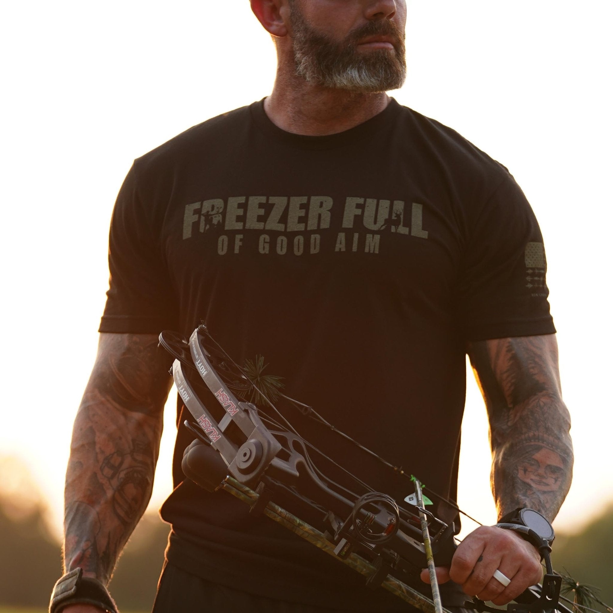 "Freezer Full Of Good Aim" Tee - Black Girl Golf