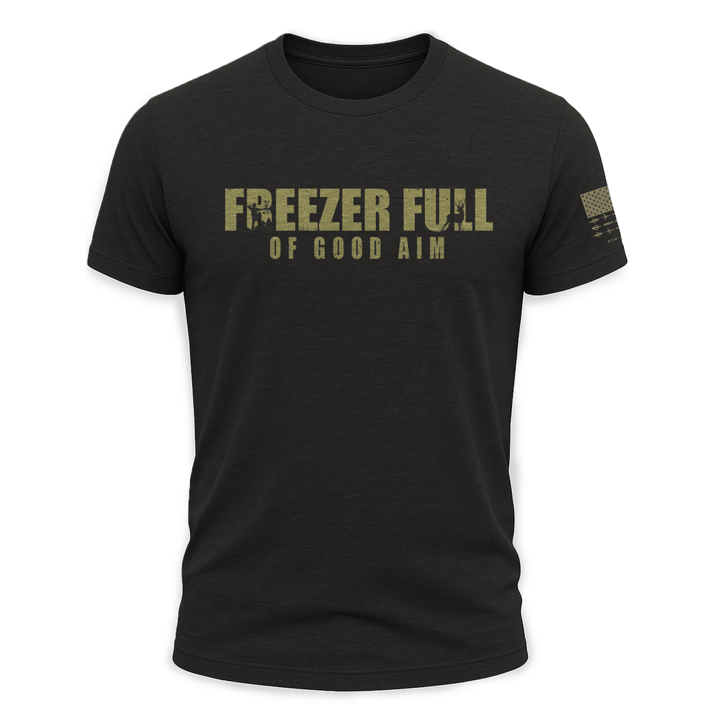 "Freezer Full Of Good Aim" Tee - Black Girl Golf