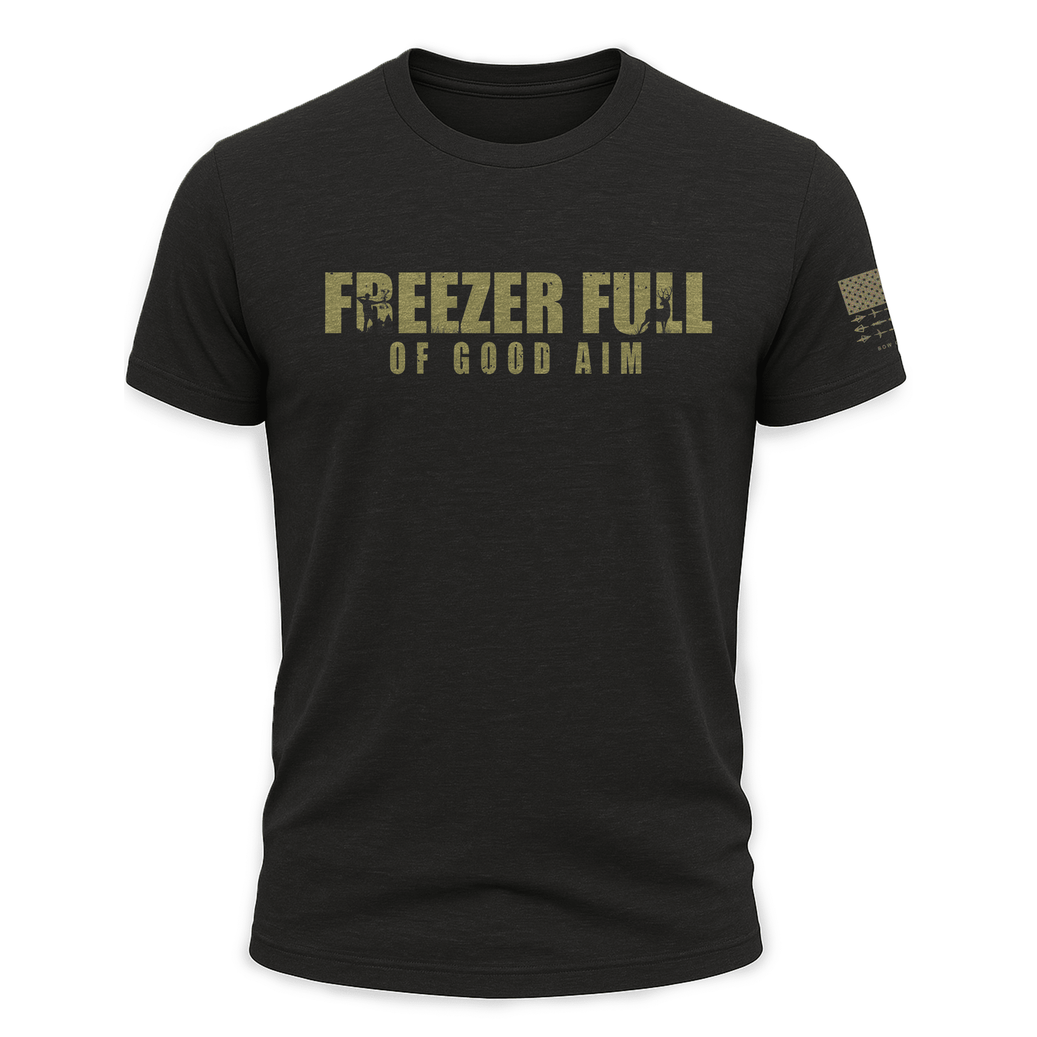 "Freezer Full Of Good Aim" Tee - Black Girl Golf