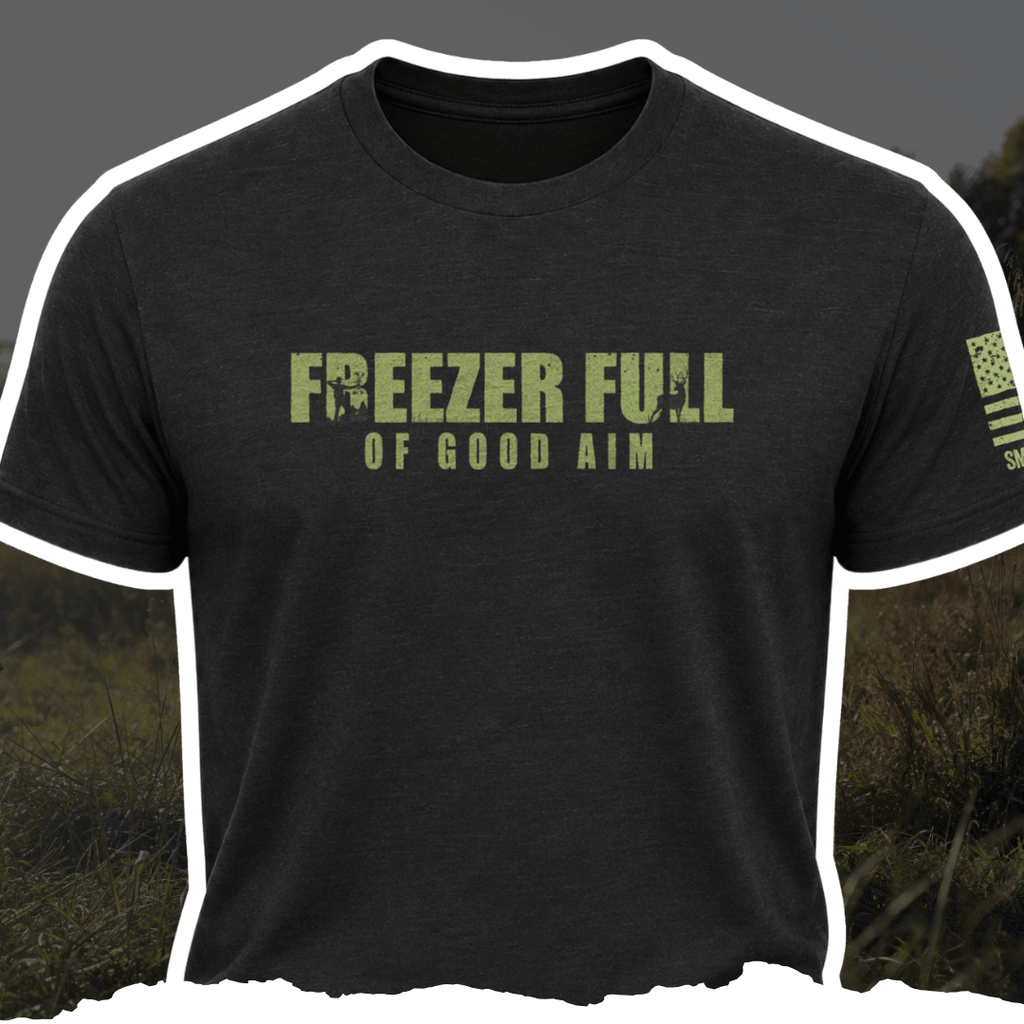 "Freezer Full Of Good Aim" Tee - Black Girl Golf