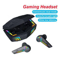 Gaming Headsets Wireless Earphones Low Latency Bluetooth Headphone Sports Noise Cancelling Earbuds With Mic Sports Headphones Wireless Bluetooth Headphones With Microphone 5H Playtime Wireless Running Earbuds - Black Girl Golf