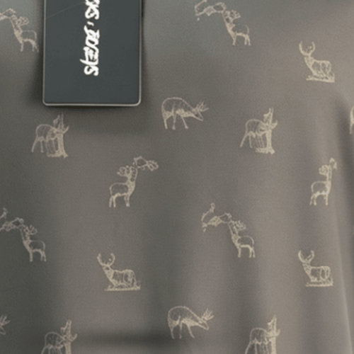 "Get Bucked" Golf Polo - Brown - Black Girl Golf