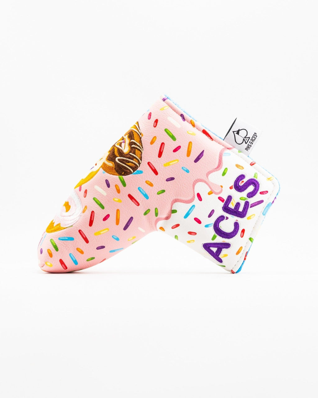Glazed and Confused - Blade Putter Cover - Black Girl Golf
