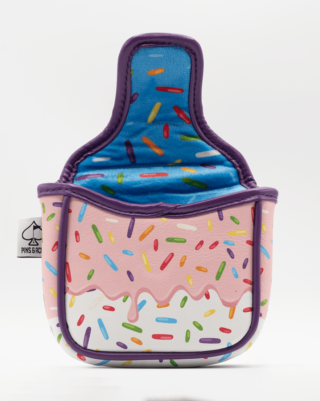 Glazed and Confused - Mallet Putter Cover - Black Girl Golf
