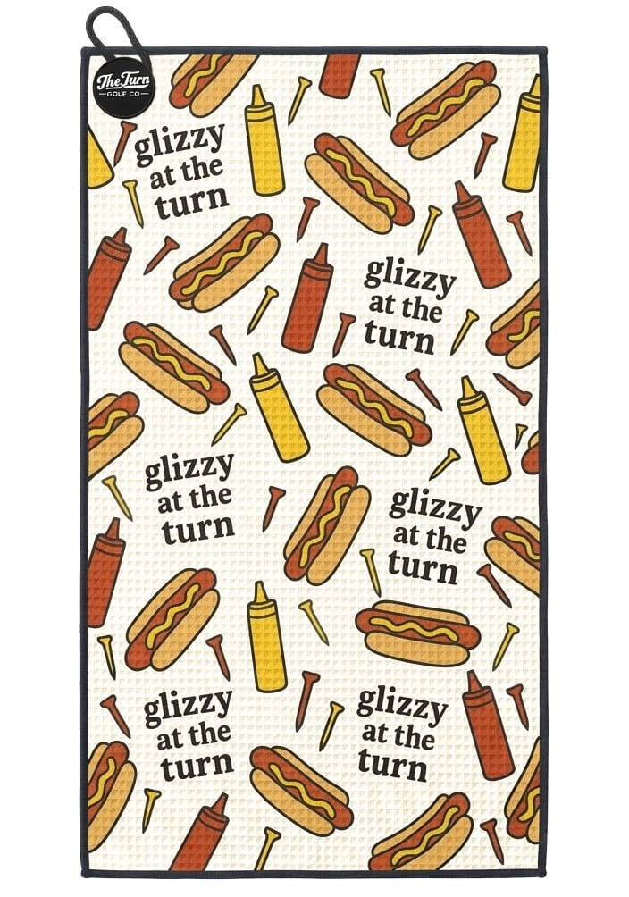 Glizzy Magnetic Golf Towel - Black Girl Golf