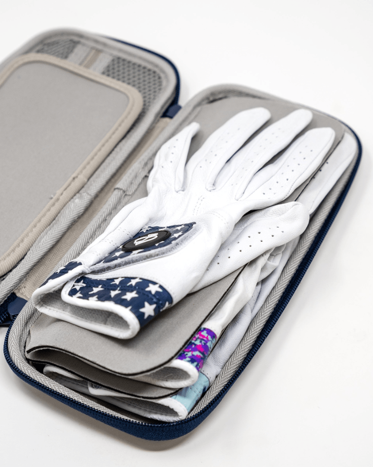 Glove & Accessory Caddie - Navy - Black Girl Golf