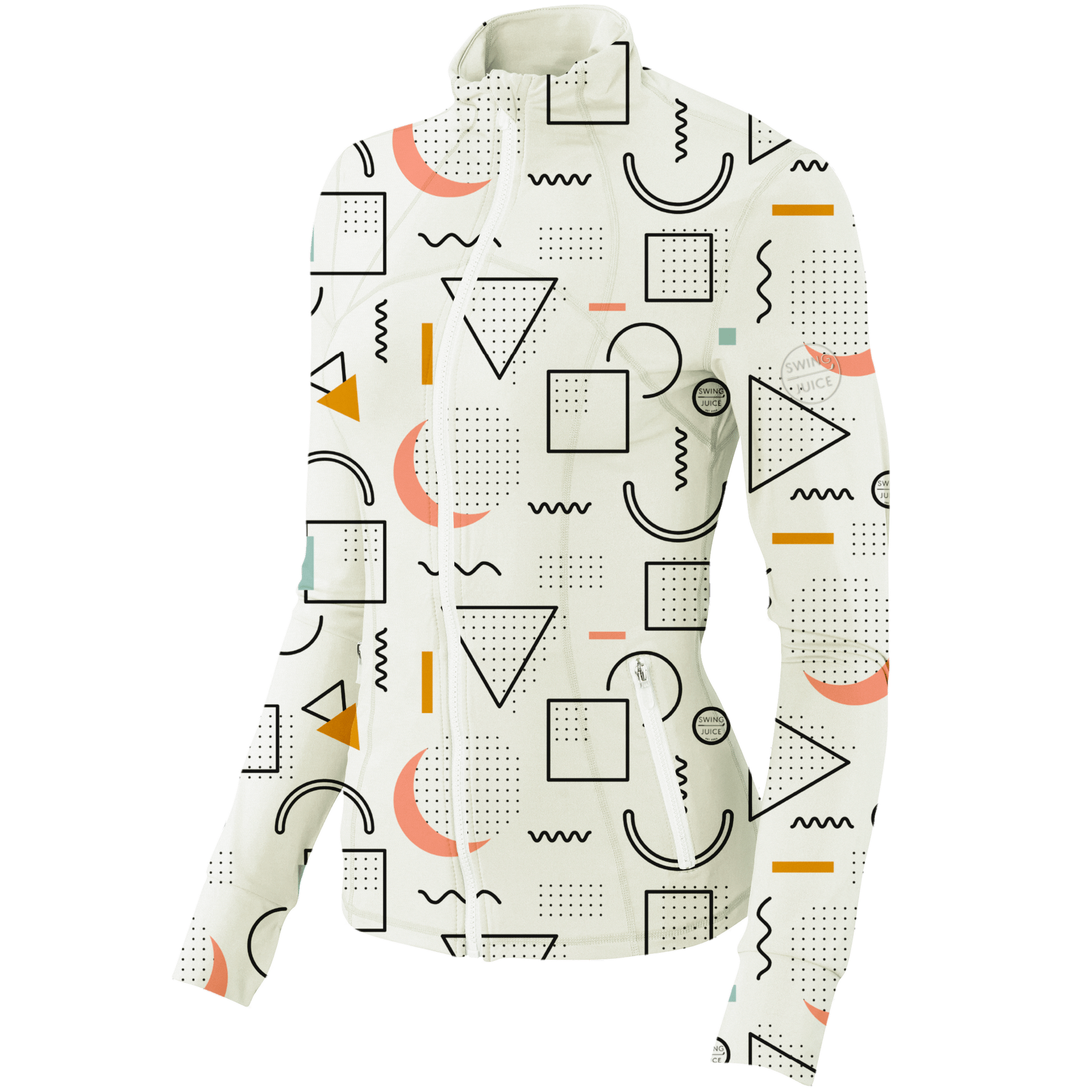 Golf 90's Golf Women's Full Zip - Final Sale - Black Girl Golf