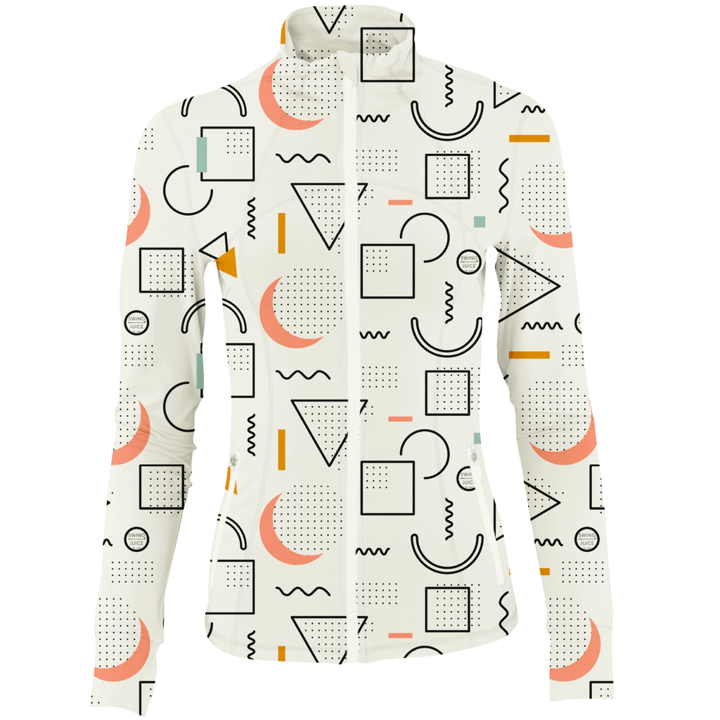 Golf 90's Golf Women's Full Zip - Final Sale - Black Girl Golf
