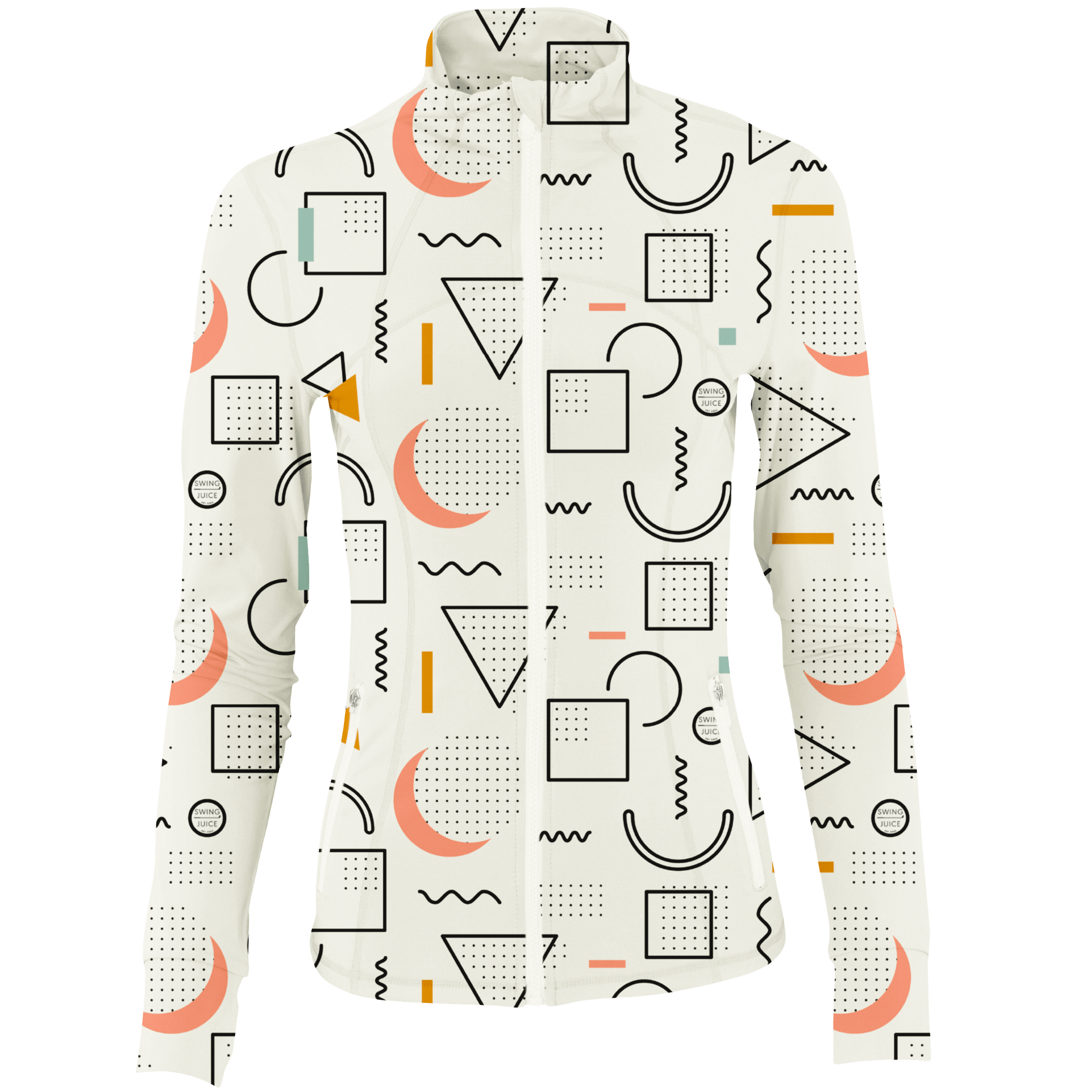 Golf 90's Golf Women's Full Zip - Final Sale - Black Girl Golf