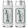Golf Accoutrements Slim Can Koozie White O/S - Black Girl Golf