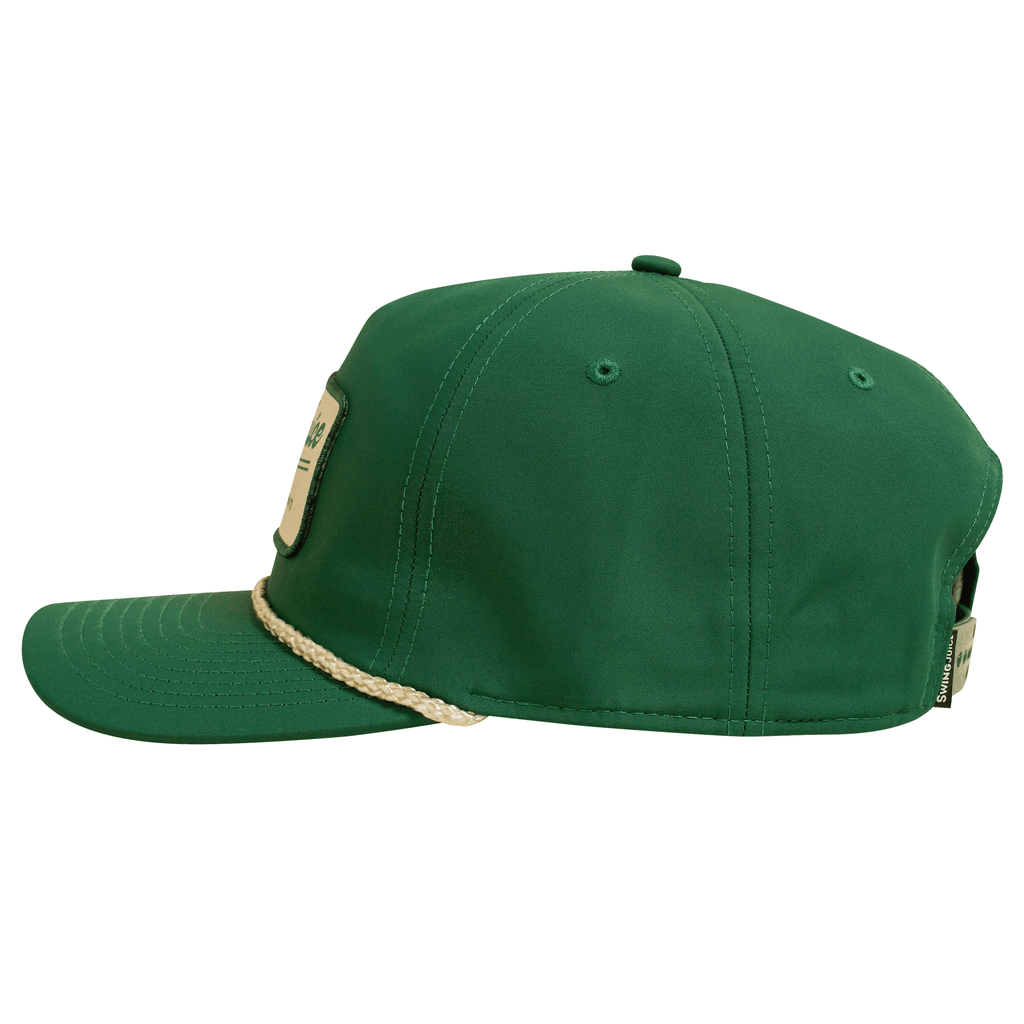 Golf Accoutrements Unisex Rope Hat Forest O/S - Black Girl Golf