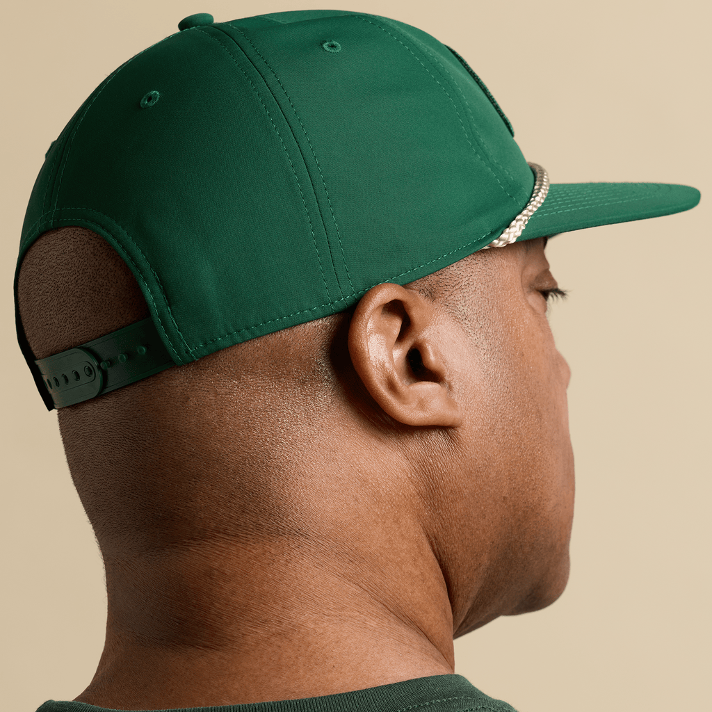 Golf Accoutrements Unisex Rope Hat Forest O/S - Black Girl Golf