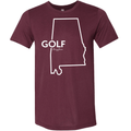 Golf Alabama Unisex T-Shirt - Black Girl Golf