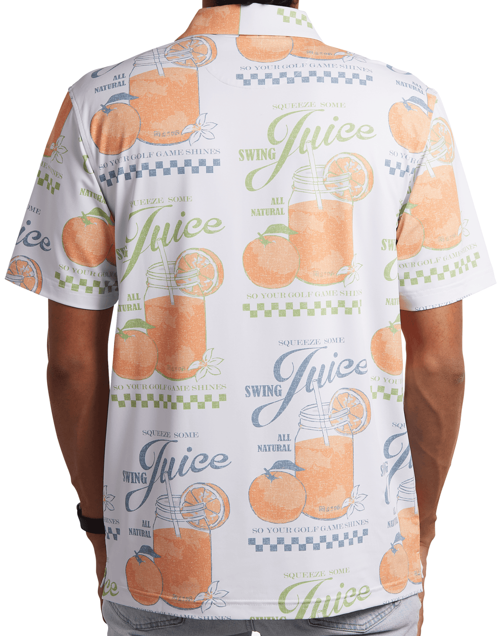 Golf All Natural Men's Polo - Black Girl Golf