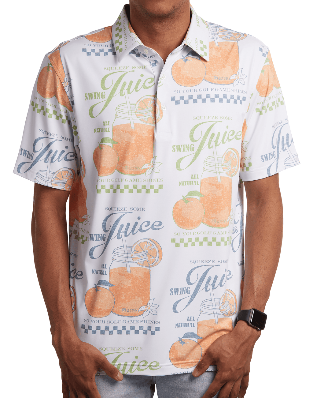Golf All Natural Men's Polo - Black Girl Golf